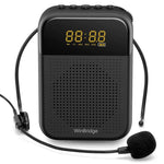 WinBridge S209 Voice Amplifier with Wired Mic Headset 16W 2500mAh Bluetooth Mute LED Display for Teachers - TQ STORE