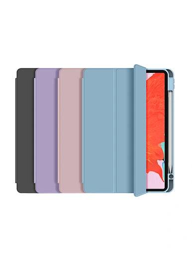 WiWU Multi-color Skin Feeling Shockproof Protective Case with Pencil Holder for iPad Pro 12.9 inch - TQ STORE