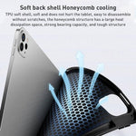 WiWU Skin Feel Magnetic Detachable Keyboard Tablet Case(Black) For iPad Pro 11 inch 2024 (Arabic English) - TQ STORE