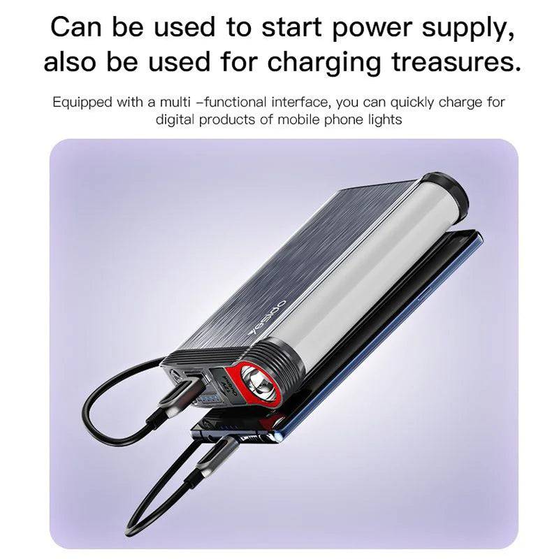 Yesido Jump Starter 10000mAH Power Bank Car Jump Starter - TQ STORE