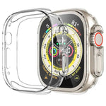 Apple Watch Full Protection TPU Case Cover 49 mm - Transparent - TQ STORE