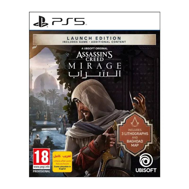 Assassin's Creed Mirage PAL PlayStation 5 - Launch Edition - Arabic - TQ STORE