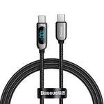 Baseus Display Fast Charging Type-C to Type-C Data Cable 100W 1M