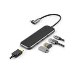 Baseus Multi-Functional Hub Type-C to 3x USB3.0 HDMI 4K PD Deep Grey