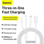 Baseus Superior Series 3 in 1 Cable
