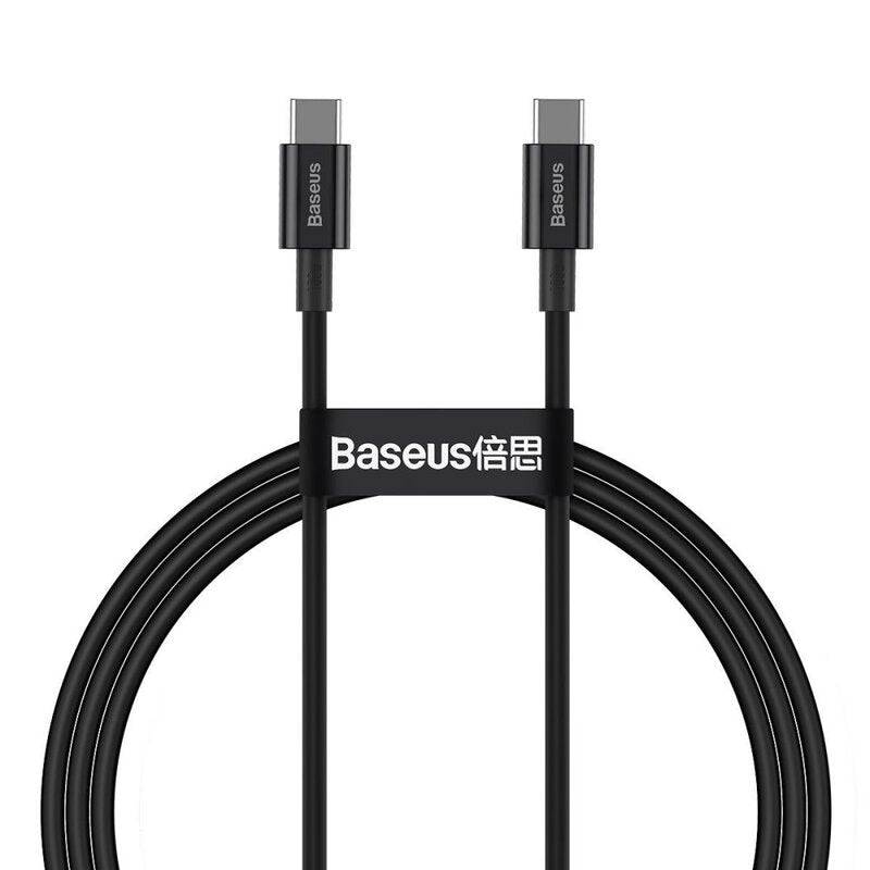 Baseus Type C to Type C Cable 100W 1 meter Black