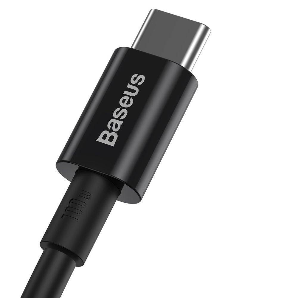Baseus Type C to Type C Cable 100W 1 meter Black