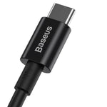 Baseus Type C to Type C Cable 100W 2 meter Black