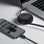 Baseus Zinc Magnetic Retractable 3 in 1 Data Cable