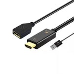 Hdmi to Display Port Adapter USB Powered - TQ STORE