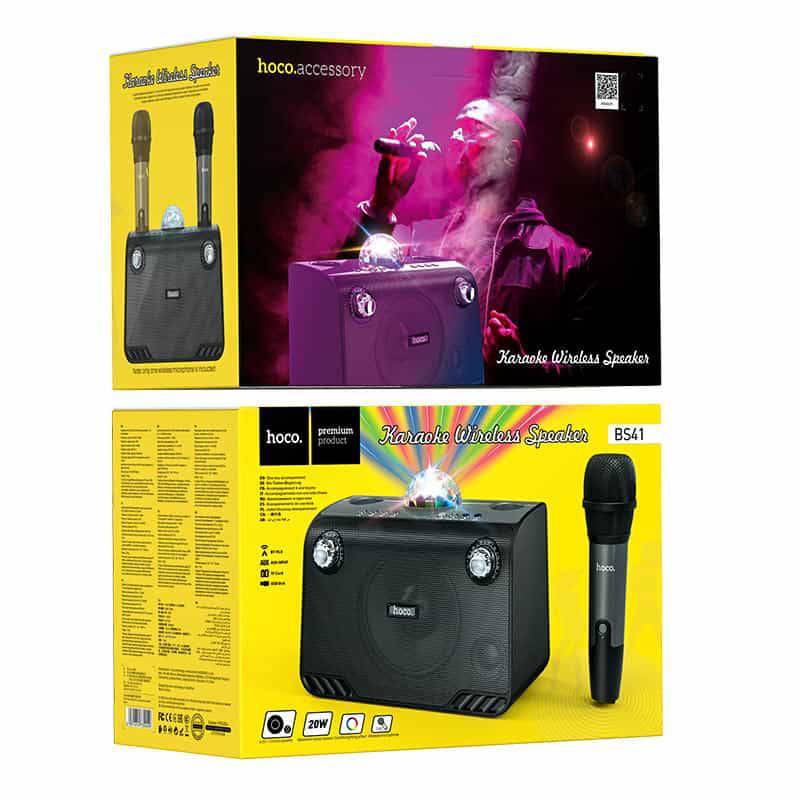 Hoco BS41 Plus Double Mic Karaoke Wireless Speaker