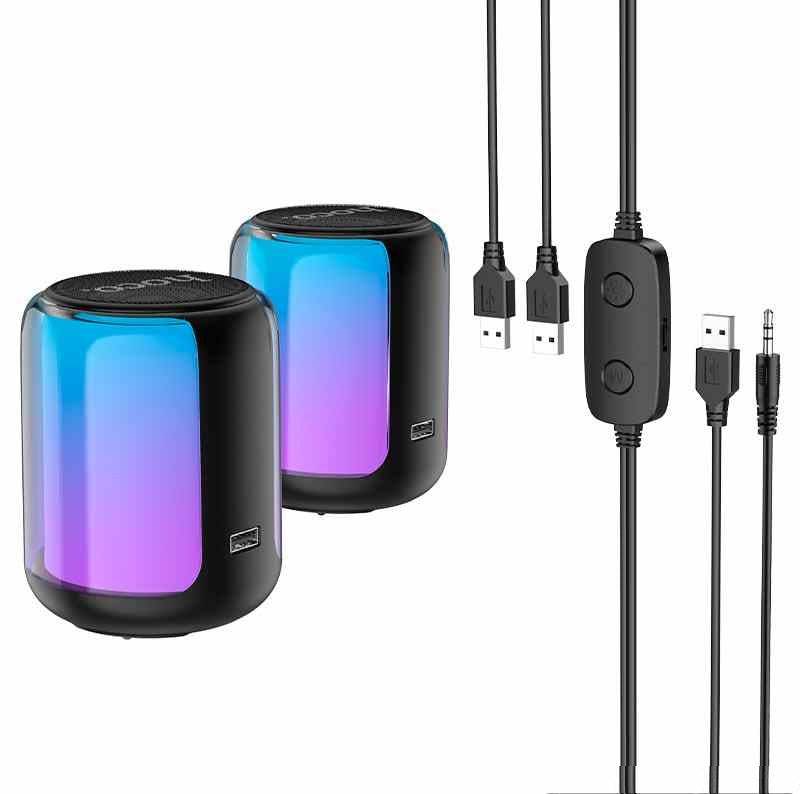 Hoco BS56 Wireless and Wired Speakers 2-in-1 For PC