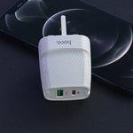 Hoco C85B Wall Charger PD20W QC3.0 UK Plug