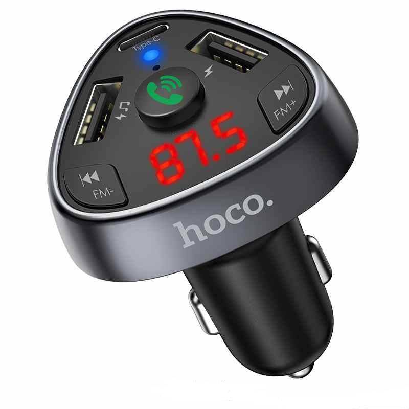 Hoco E51 Car Charger BT FM Transmitter Type-C 18W