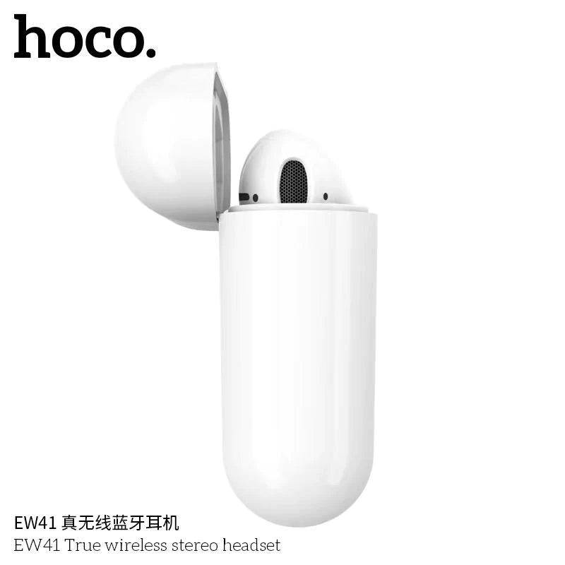 Hoco EW41 aSeries 2 Pop up Window True Wireless Earphones - White - TQ STORE