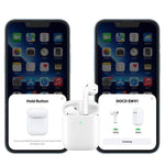 Hoco EW41 aSeries 2 Pop up Window True Wireless Earphones - White - TQ STORE
