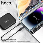 Hoco U114 Treasure Box Storage Charging Data Cable Set 60W
