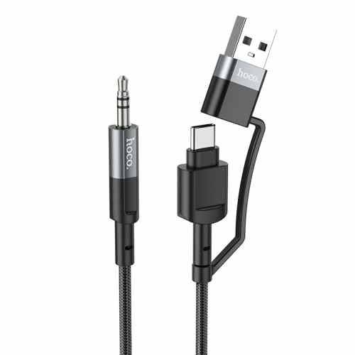 Hoco UPA23 2 in 1 Type-C USB Digital Audio Conversion Cable