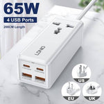 Ldnio SC1418 Desktop Power Extension Sockets 65W White