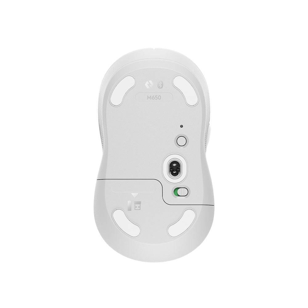 Logitech Signature M650 Wireless Bluetooth Mouse – Off-White - TQ STORE
