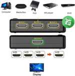 Onten 7593 3-in-1 Out HDMI 4K Splitter Converter