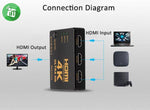 Onten 7593 3-in-1 Out HDMI 4K Splitter Converter
