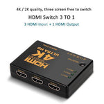 Onten 7593 3-in-1 Out HDMI 4K Splitter Converter