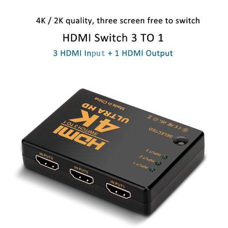 Onten 7593 3-in-1 Out HDMI 4K Splitter Converter