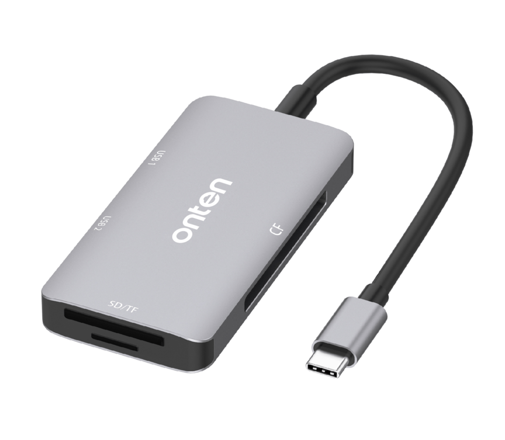 Onten 91182 Type C Card Reader