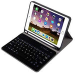 PU Leather Smart Cover with Magnetically Detachable Bluetooth Keyboard with Pencil Holder for IPAD MINI 6 - TQ STORE