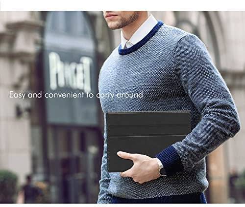 PU Leather Smart Cover with Magnetically Detachable Bluetooth Keyboard with Pencil Holder for IPAD MINI 6 - TQ STORE