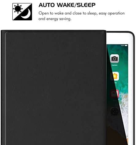 PU Leather Smart Cover with Magnetically Detachable Bluetooth Keyboard with Pencil Holder for IPAD MINI 6 - TQ STORE