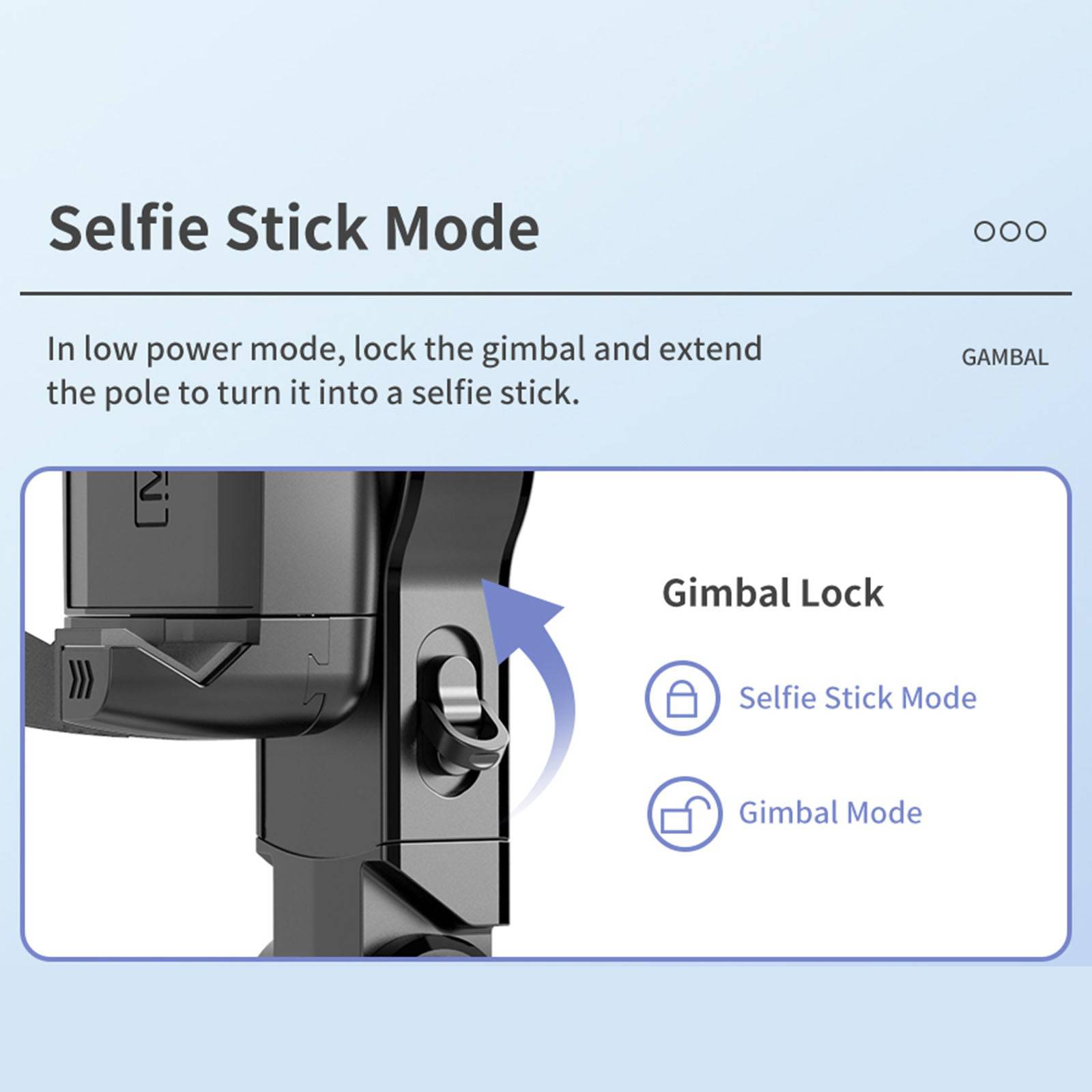 Q18 Desktop Selfie Stick Tripod with Fill Light Tripod Gimbal Stabilizer - TQ STORE