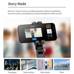 Q18 Desktop Selfie Stick Tripod with Fill Light Tripod Gimbal Stabilizer - TQ STORE