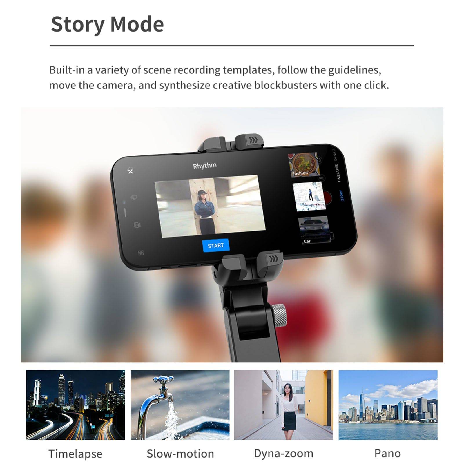 Q18 Desktop Selfie Stick Tripod with Fill Light Tripod Gimbal Stabilizer - TQ STORE