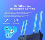 TP-Link Archer AX1800 Wireless Modem Router, Wi-Fi 6, Dual-Band, Archer AX23 – Black - TQ STORE