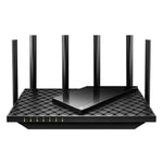 TP-LINK Wireless Router, Wi-Fi 6E, Tri-Band, AXE5400 - Black - TQ STORE