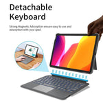 WiWU Combo Magnetic Detachable Keyboard Protective Case For iPad 10.2 & 10.5(Black) - TQ STORE