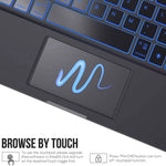 Wiwu Waltz Rotating Wireless Keyboard For iPad 11 inch Arabic English