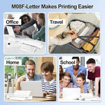 Phomemo Rechargeable A4 Printer with 200 Thermal A4 Papers Free - TQ STORE