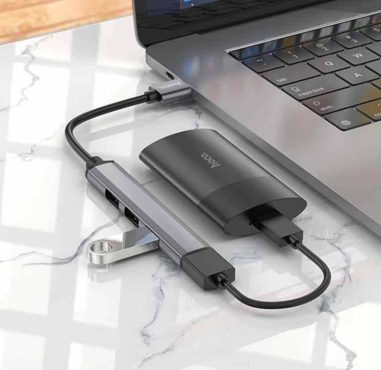 Hoco HB26 4-in-1 Hub USB to USB 3.0