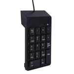 USB Numeric Keypad 18-Key Mini Numpad for Laptop Desktop
