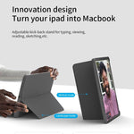 WiWU Combo Magnetic Detachable Keyboard Case For iPad 10.2 & 10.5 Black