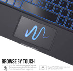 WiWU Waltz Rotating Magic Smart Keyboard Case for iPad 10.2 inch Arabic