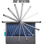 Wiwu Waltz Rotating Wireless Keyboard For iPad 11 inch Arabic English